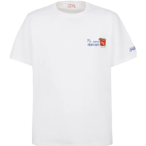 textil Hombre Camisetas manga corta Mc2 Saint Barth PORTOFINO Blanco