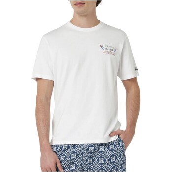 textil Hombre Camisetas manga corta Mc2 Saint Barth PORTOFINO Blanco