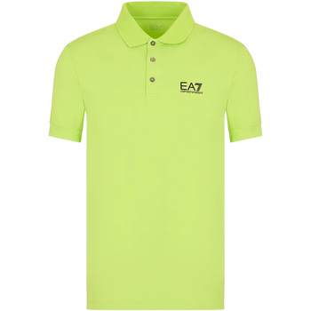 textil Hombre Tops y Camisetas Emporio Armani EA7 Polo Amarillo