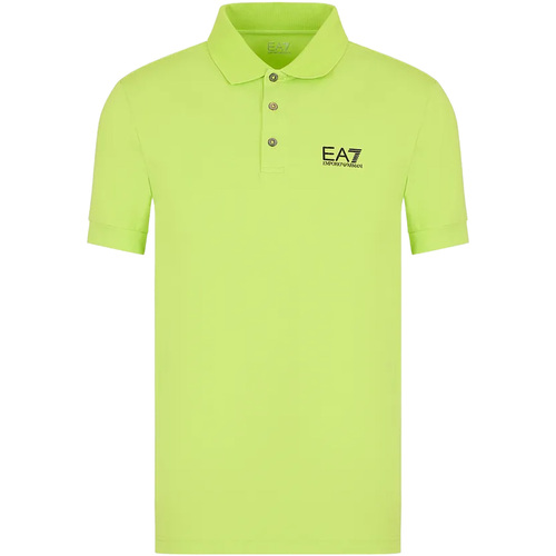 textil Hombre Tops y Camisetas Emporio Armani EA7 Polo Amarillo