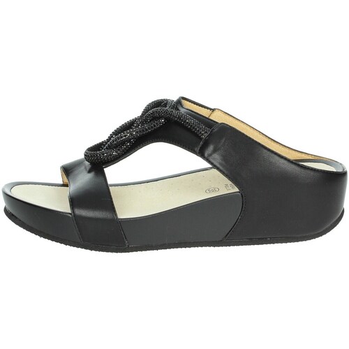 Zapatos Mujer Chanclas Grunland CI2575-C9 Negro