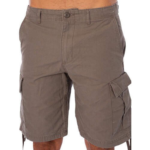 textil Hombre Shorts / Bermudas Jack & Jones Pantalones Cortos Tipo Cargo Cole Barkley Gris