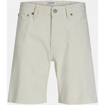textil Hombre Shorts / Bermudas Jack & Jones 12249043 TONY-ECRU Blanco
