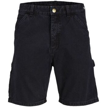textil Hombre Shorts / Bermudas Jack & Jones 12252814 CARPENTER SHORT-BLACK Negro