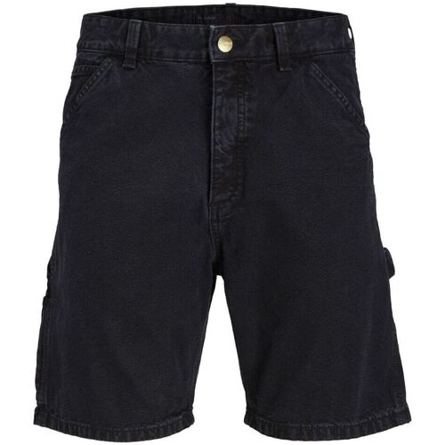 textil Hombre Shorts / Bermudas Jack & Jones 12252814 CARPENTER SHORT-BLACK Negro