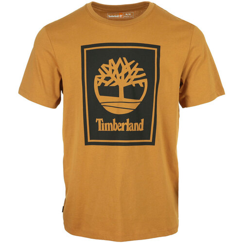 textil Hombre Camisetas manga corta Timberland Short Sleeve Tee Naranja