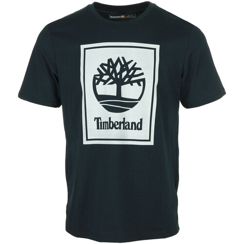 textil Hombre Camisetas manga corta Timberland Short Sleeve Tee Azul