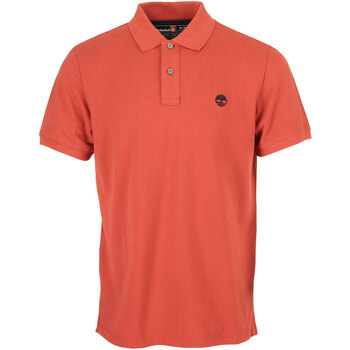 textil Hombre Tops y Camisetas Timberland Pique Short Sleeve Polo Rojo