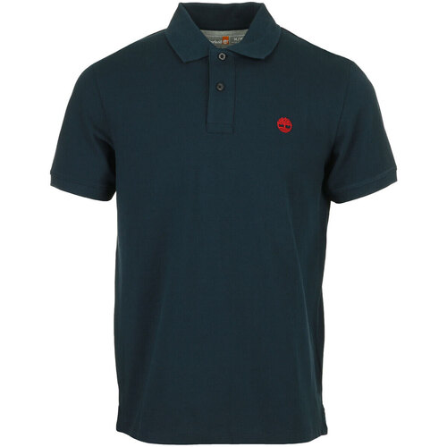 textil Hombre Tops y Camisetas Timberland Pique Short Sleeve Polo Azul