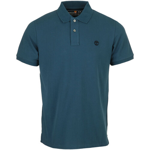textil Hombre Tops y Camisetas Timberland Pique Short Sleeve Polo Azul