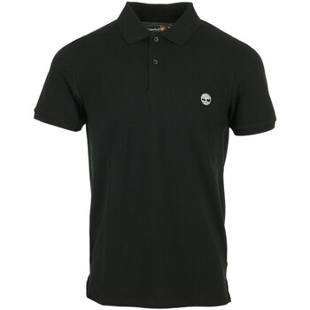 textil Hombre Tops y Camisetas Timberland Short Sleeve Stretch Polo Negro