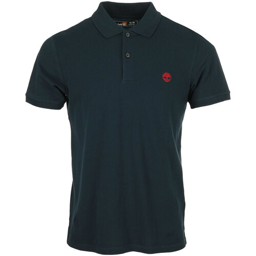 textil Hombre Tops y Camisetas Timberland Short Sleeve Stretch Polo Azul