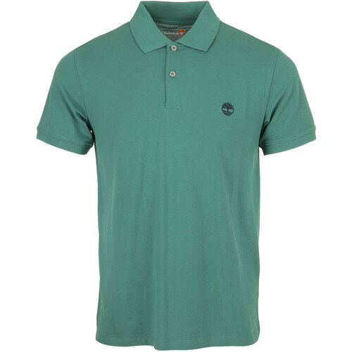 textil Hombre Tops y Camisetas Timberland Short Sleeve Stretch Polo Azul