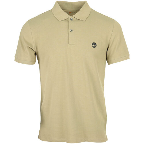 textil Hombre Tops y Camisetas Timberland Short Sleeve Stretch Polo Verde