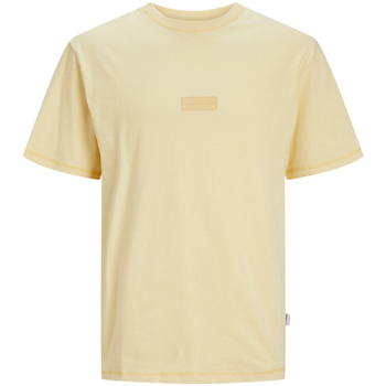 textil Hombre Tops y Camisetas Jack & Jones  Amarillo