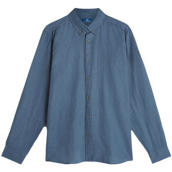 textil Hombre Camisas manga larga TBS  Azul