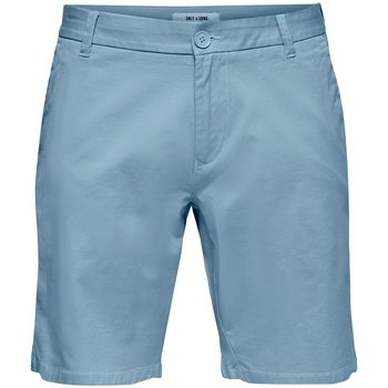 textil Hombre Shorts / Bermudas Only & Sons   Azul