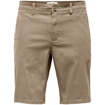 textil Hombre Shorts / Bermudas Only & Sons   Beige