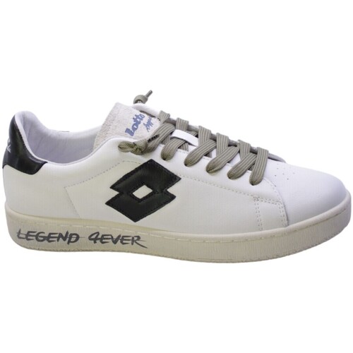 Zapatos Hombre Zapatillas bajas Lotto Sneakers Uomo Bianco/Blue Autograph Legend 3 220320/24 Blanco