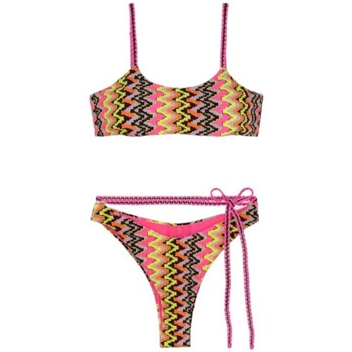 textil Mujer Bikini F * * K Bikini Donna Fantasia Fk24-0611x07 Multicolor