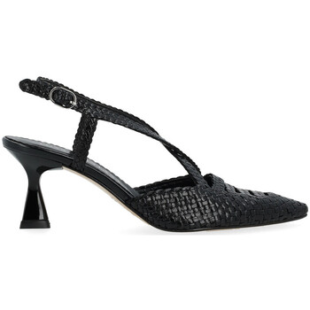 Zapatos Mujer Sandalias Pon´s Quintana Sandalia  en piel tejida negra Otros