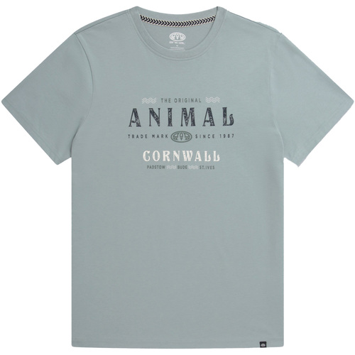 textil Hombre Camisetas manga larga Animal Jacob Azul