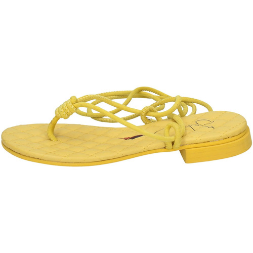 Zapatos Mujer Sandalias Fabi EX309 Amarillo