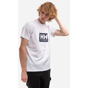 textil Camisetas manga corta Helly Hansen Camiseta  blanca HH Box T-sh Blanco