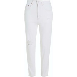 textil Mujer Vaqueros Tommy Jeans Mom Jean Uh Tpr Bh51 Blanco