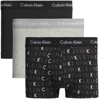Ropa interior Hombre Calzoncillos Calvin Klein Jeans TRUNK  3PCK LOW RISE Negro