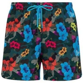 textil Hombre Shorts / Bermudas F * * K Shorts Uomo Fantasia Tropical Fk24-2050x23 Multicolor