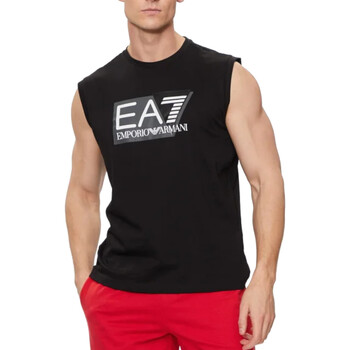 textil Hombre Camisetas sin mangas Emporio Armani EA7 3DPT80-PJ02Z Negro