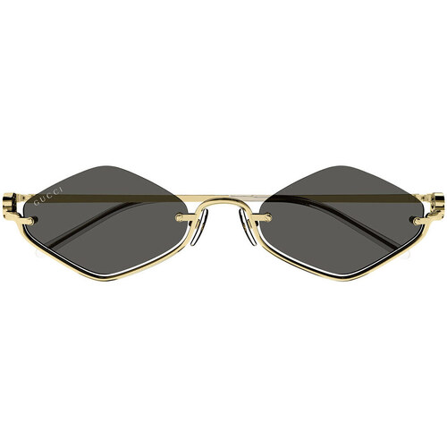 Relojes & Joyas Gafas de sol Gucci Occhiali da Sole  GG1604S 001 Oro