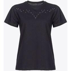 textil Mujer Tops y Camisetas Pinko VANILLA SKY 103730 A1XR-Z99 Negro