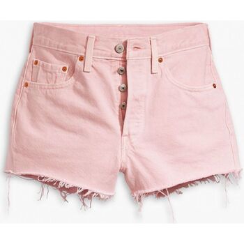 textil Mujer Shorts / Bermudas Levi's 56327 0398 - 501 SHORTS-CHALK PNK Rosa