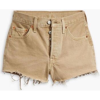 textil Mujer Shorts / Bermudas Levi's 56327 0399 - 501 SHORTS-DUSTY SAFARI Beige
