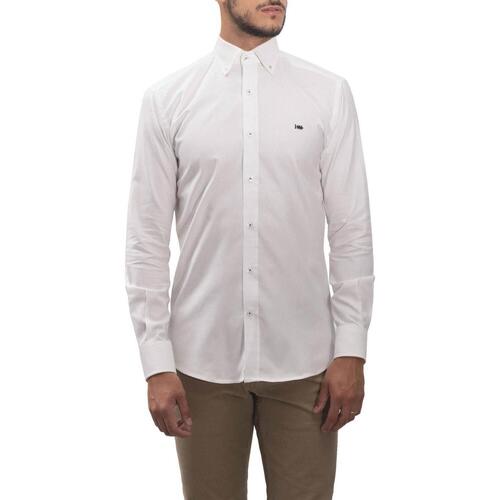 textil Hombre Camisas manga larga Klout CAMISA OXFORD Blanco