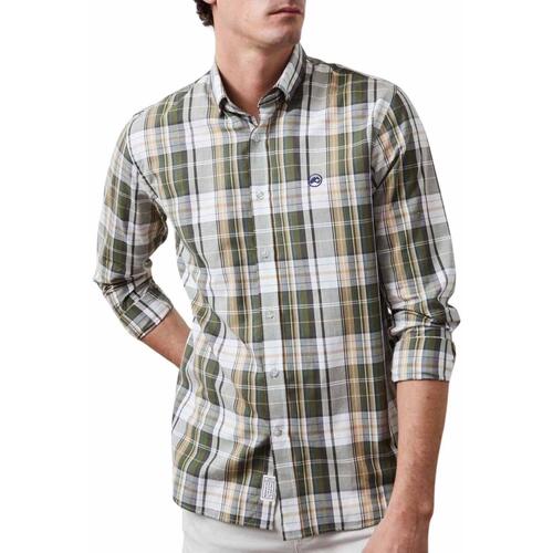 textil Hombre Camisas manga larga Altonadock ROPA CAMISA VERDE Verde