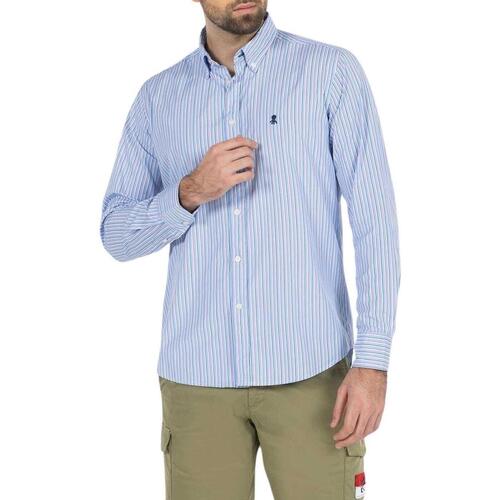 textil Hombre Camisas manga larga Elpulpo 11050124141706 Azul