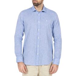 textil Hombre Camisas manga larga Elpulpo 11050624467720 Azul