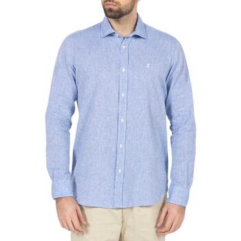 textil Hombre Camisas manga larga Elpulpo 11050624467720 Azul