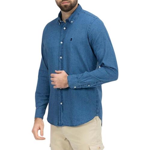 textil Hombre Camisas manga larga Elpulpo 11050824161714 Azul