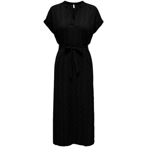 textil Mujer Vestidos largos Only 15319998-Black Negro