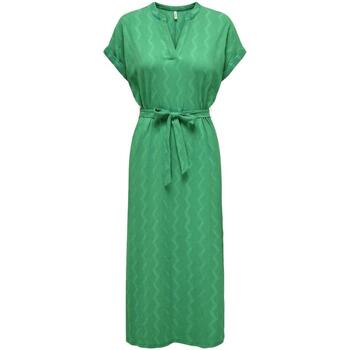 textil Mujer Vestidos largos Only 15319998-Deep Mint Verde