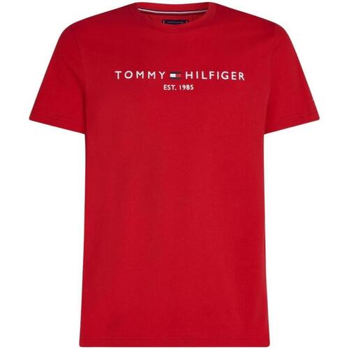 textil Hombre Camisetas manga corta Tommy Hilfiger MW0MW11797XLG Rojo