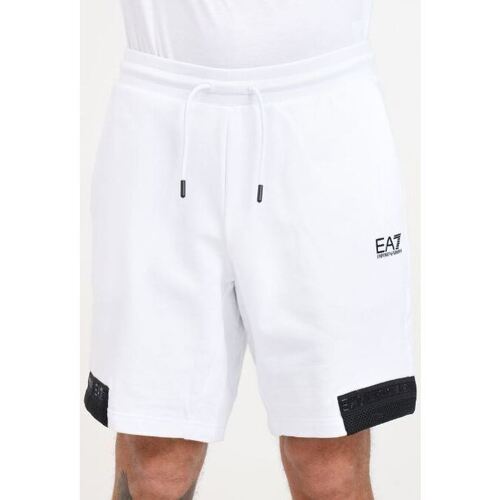 textil Hombre Shorts / Bermudas Emporio Armani EA7 BERMUDA  HOMBRE Blanco