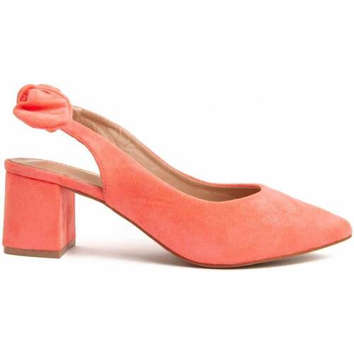 Zapatos Mujer Zapatos de tacón Leindia 90331 Naranja