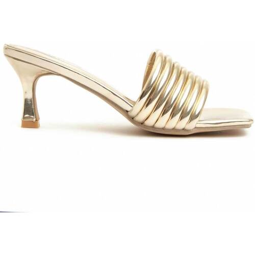 Zapatos Mujer Sandalias Leindia 90348 Oro