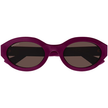 Relojes & Joyas Mujer Gafas de sol Gucci Occhiali da Sole  GG1579S 004 Violeta