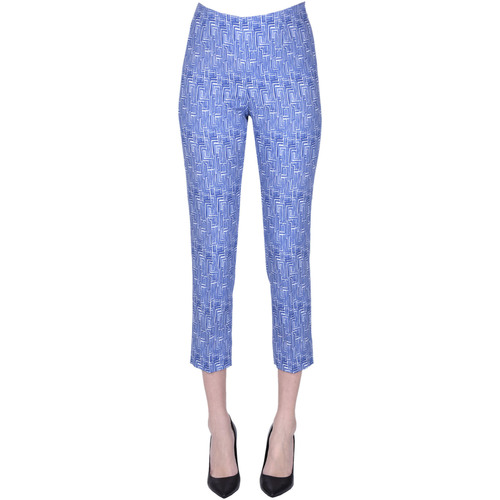 textil Mujer Pantalones Peserico PNP00003202AE Azul